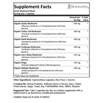 Seven Mushroom Supplement Facts