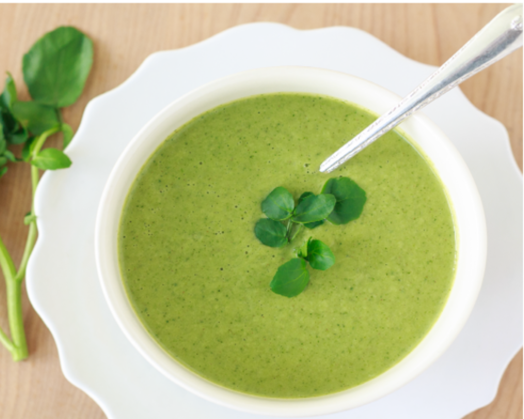 Zucchini and Watercress Soup Recipe