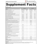 Supplement facts label for WellSurvivor Breast BR-5 with detailed nutritional information.