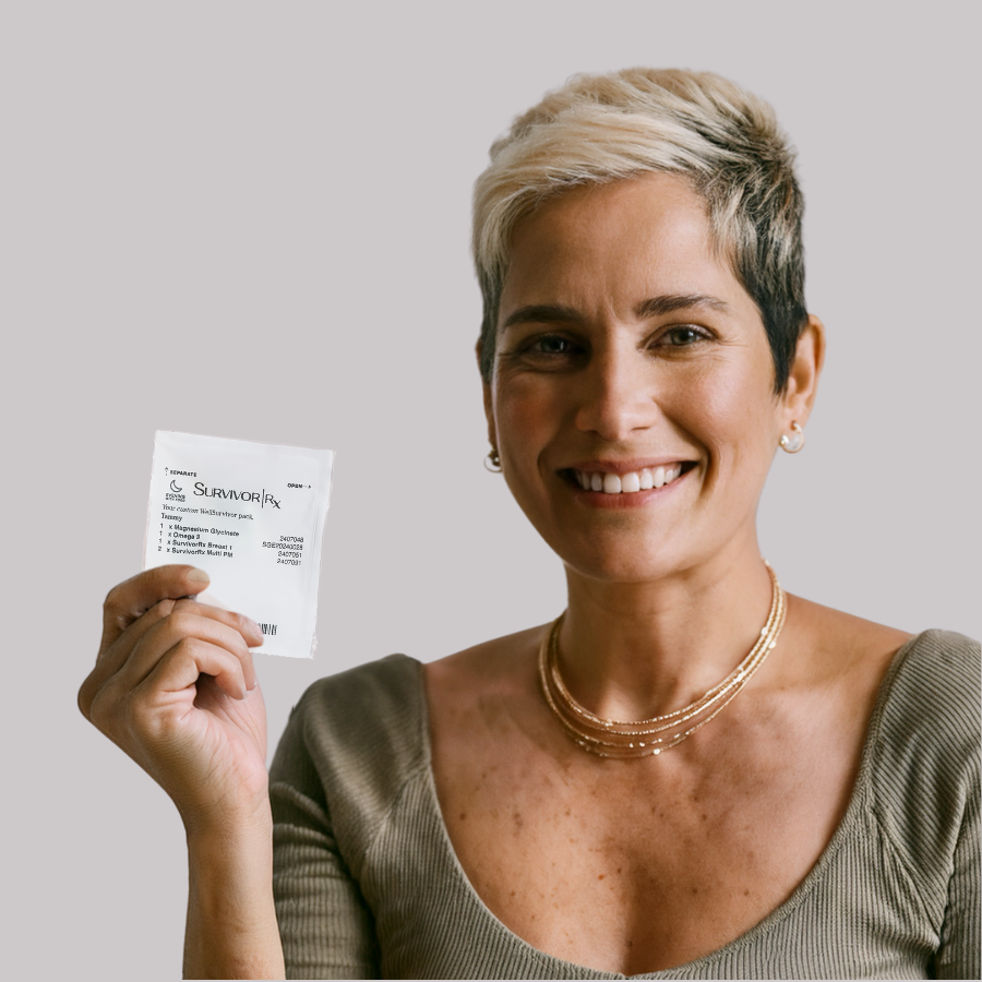 WellSurvivor Coming Soon Woman Holding Packet