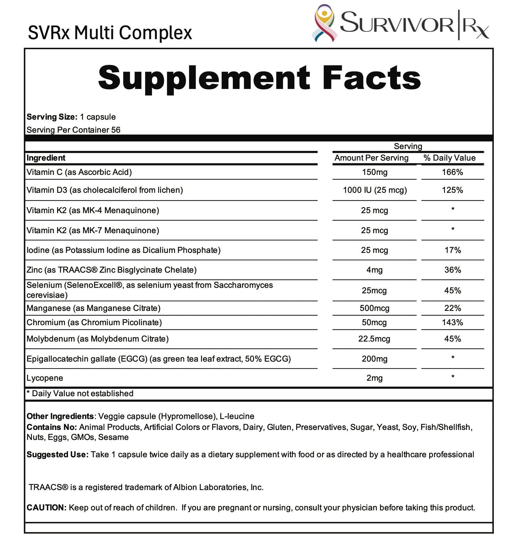Supplements Facts