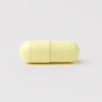 Alpha Lipoic Acidupplement on white background