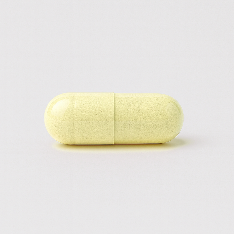 Alpha Lipoic Acidupplement on white background