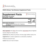 Supplement Facts EGCG